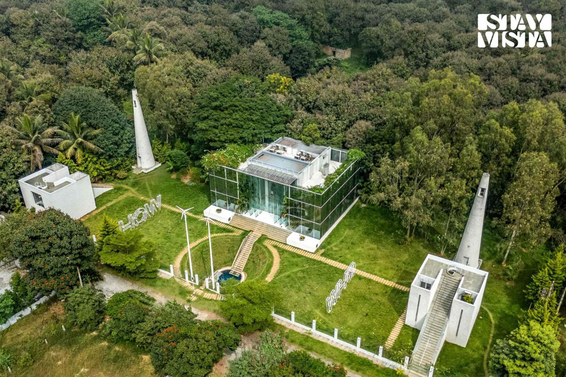 The Crystal Hall India'S Only All Glass Villa Bangalore Esterno foto